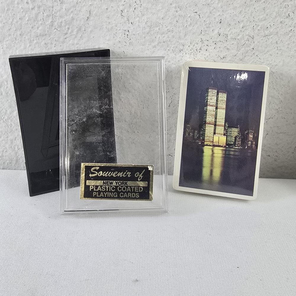 NEW Vintage Arco "Twin Towers" Playing Cards Sealed